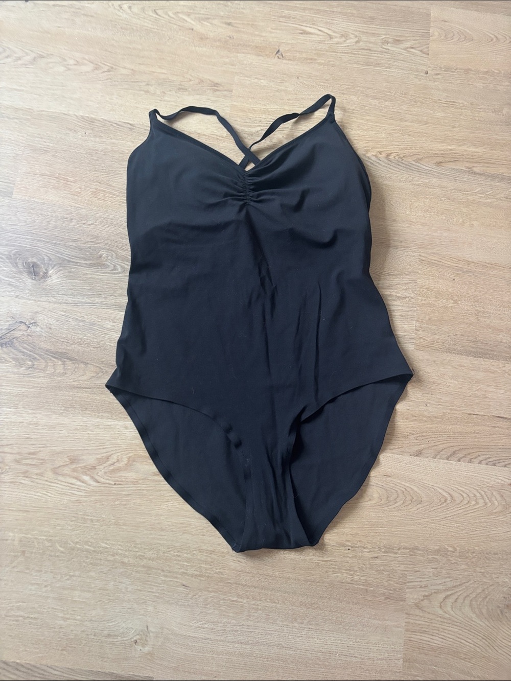 Athleta Black One-Piece Shapewear Bodysuit